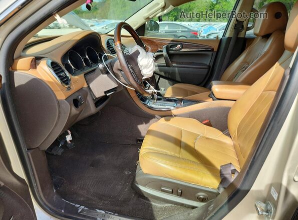 5GAKRBKD8GJ220406 2016 BUICK ENCLAVE Бежевый Вид салона спереди