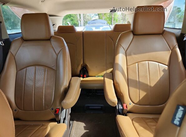 5GAKRBKD8GJ220406 2016 BUICK ENCLAVE Бежевый Вид задних сидений