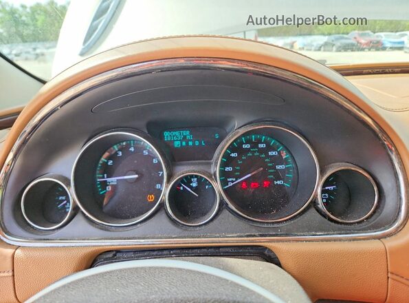 5GAKRBKD8GJ220406 2016 BUICK ENCLAVE Бежевый Вид щитка приборов