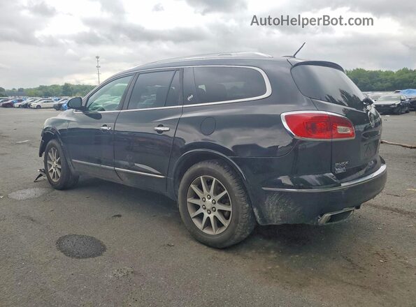 5GAKRBKD8GJ320554 2016 BUICK ENCLAVE Black Trasero izquierdo