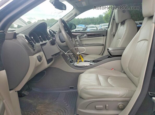 5GAKRBKD8GJ320554 2016 BUICK ENCLAVE Black Vista interior delantera