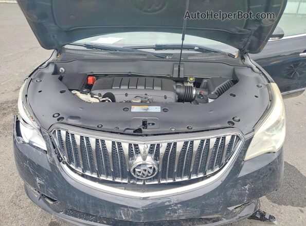 5GAKRBKD8GJ320554 2016 BUICK ENCLAVE Black Vista interior trasera