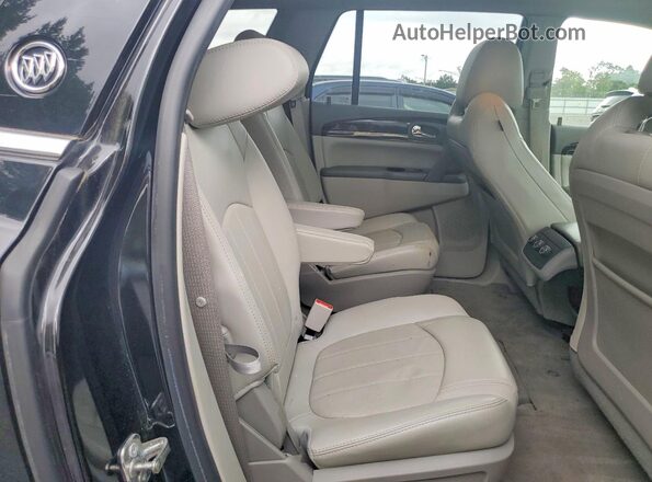 5GAKRBKD8GJ320554 2016 BUICK ENCLAVE Black Vista de los asientos traseros