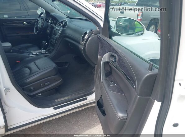 5GAKRBKD8HJ213490 2017 BUICK ENCLAVE White წინა სალონის ხედი