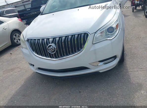 5GAKRBKD8HJ213490 2017 BUICK ENCLAVE White ხელსაწყოთა პანელის ხედი