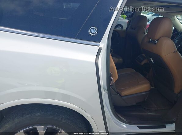5GAKRBKD8HJ342670 2017 BUICK ENCLAVE White VIN կոդի պիտակի տեսք