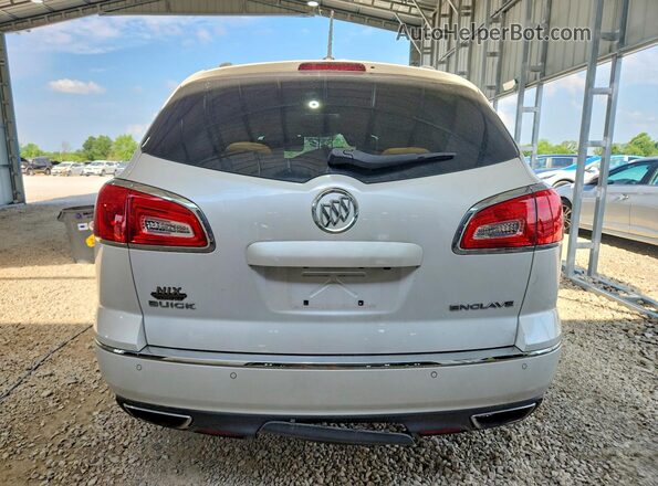 5GAKRBKD9GJ285412 2016 BUICK ENCLAVE Белый Вид сзади