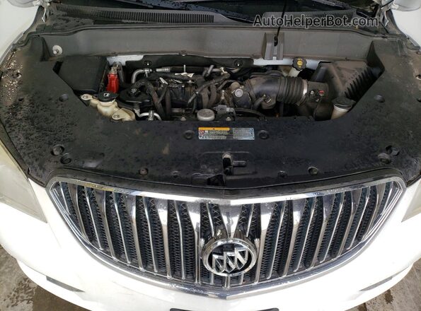 5GAKRBKDXGJ162539 2016 BUICK ENCLAVE Белый Вид подкапотного пространства