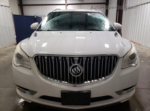 5GAKRBKDXGJ162539 2016 BUICK ENCLAVE Белый Вид спереди