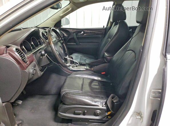 5GAKRBKDXGJ162539 2016 BUICK ENCLAVE Белый Вид салона спереди