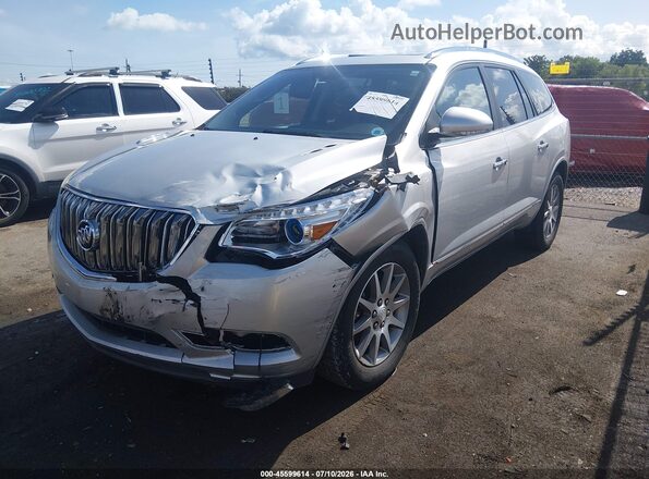 5GAKRBKDXGJ205437 2016 BUICK ENCLAVE Silver Передня ліва чверть