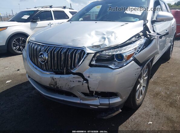 5GAKRBKDXGJ205437 2016 BUICK ENCLAVE Silver Вид спереду