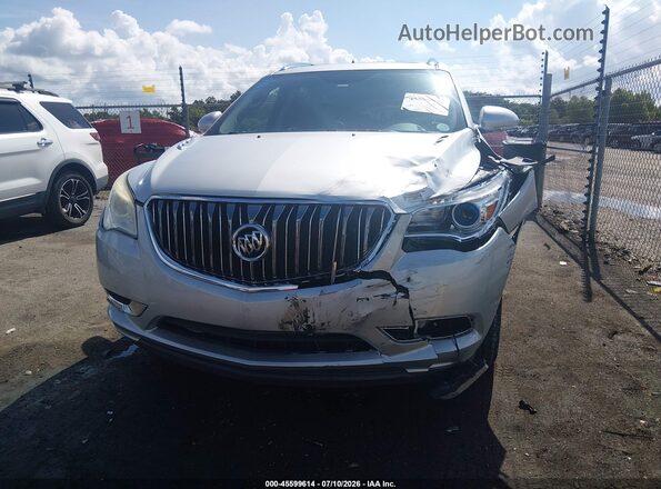 5GAKRBKDXGJ205437 2016 BUICK ENCLAVE Silver Вид щитка приладів