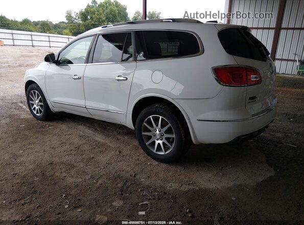 5GAKRBKDXGJ221461 2016 BUICK ENCLAVE White Trasero izquierdo
