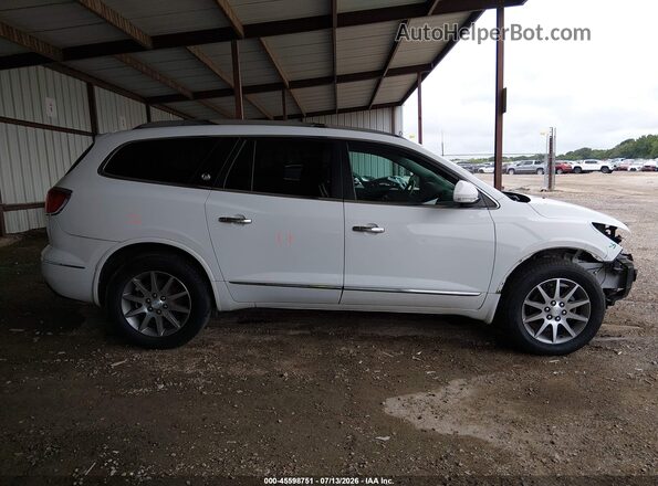 5GAKRBKDXGJ221461 2016 BUICK ENCLAVE White Vista interior de 360 grados