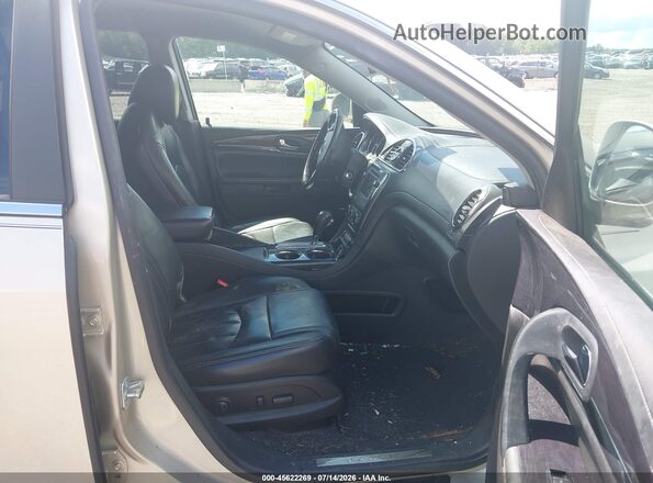 5GAKRBKDXGJ273186 2016 BUICK ENCLAVE Champagne Вид салона спереди