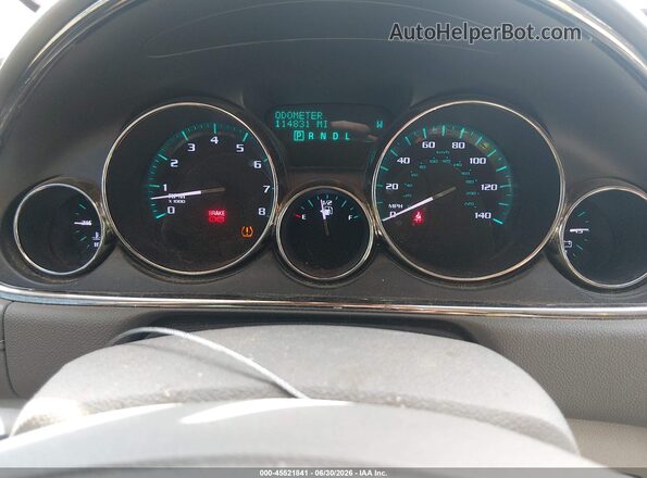 5GAKRBKDXGJ304744 2016 BUICK ENCLAVE Black Widok tylnych siedzeń