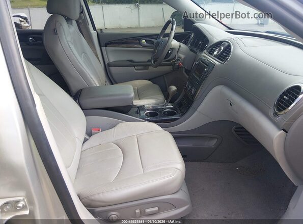 5GAKRBKDXGJ304744 2016 BUICK ENCLAVE Black Widok wnętrza z przodu