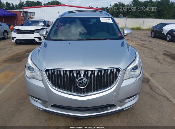 5GAKRBKDXGJ304744 2016 BUICK ENCLAVE Black Widok wnętrza z tyłu