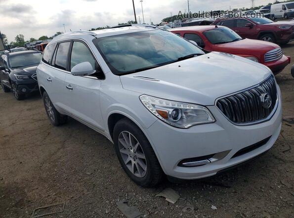 5GAKRBKDXHJ249598 2017 BUICK ENCLAVE White Delantero derecho