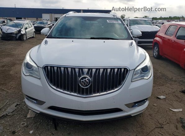 5GAKRBKDXHJ249598 2017 BUICK ENCLAVE White Vista frontal
