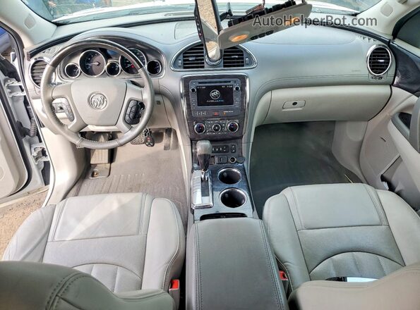 5GAKRBKDXHJ249598 2017 BUICK ENCLAVE White Vista del salpicadero
