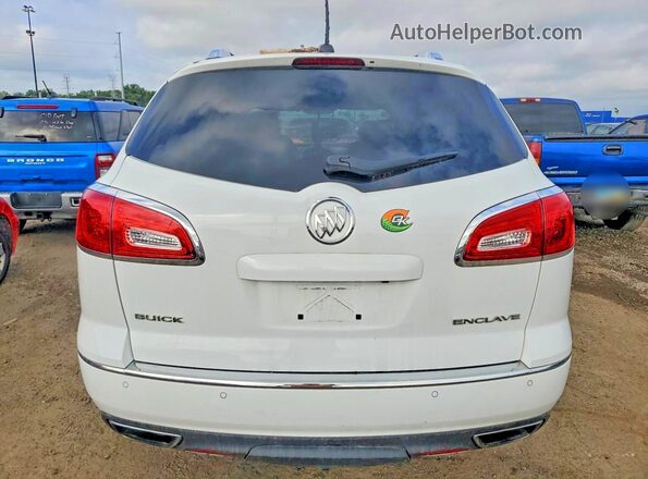 5GAKRBKDXHJ249598 2017 BUICK ENCLAVE White Vista trasera