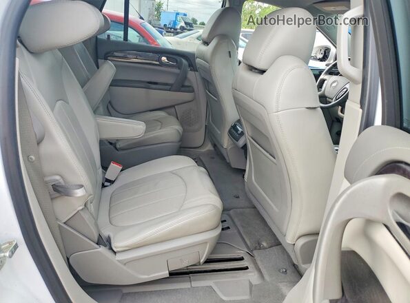 5GAKRBKDXHJ249598 2017 BUICK ENCLAVE White Vista interior trasera