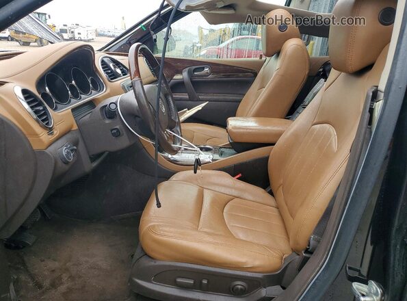 5GAKRCKD0GJ298815 2016 BUICK ENCLAVE Черный Вид салона спереди