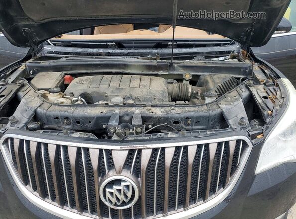 5GAKRCKD0GJ298815 2016 BUICK ENCLAVE Черный Вид подкапотного пространства