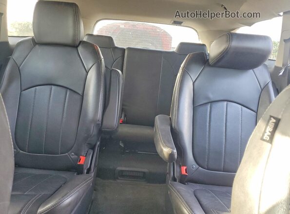 5GAKRCKD0HJ149631 2017 BUICK ENCLAVE Black უკანა სავარძლების ხედი
