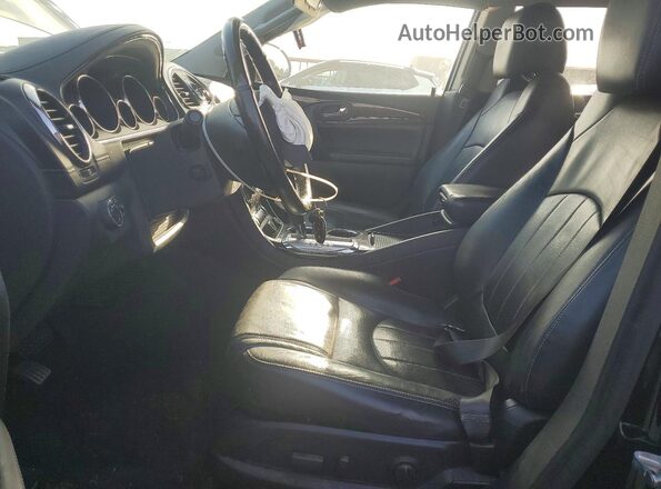 5GAKRCKD0HJ149631 2017 BUICK ENCLAVE Black წინა სალონის ხედი
