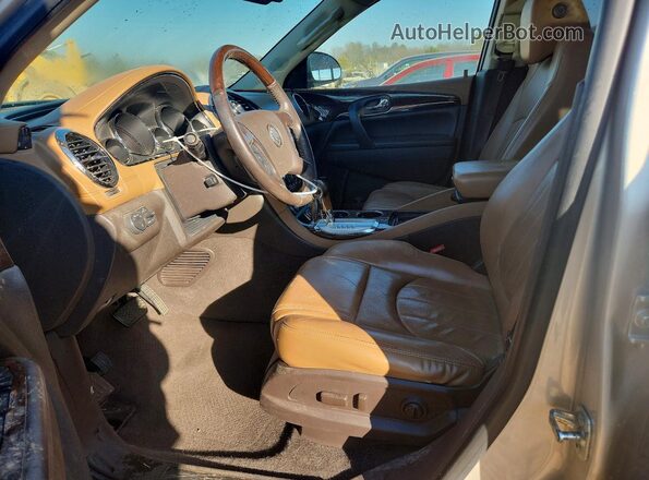 5GAKRCKD2GJ318448 2016 BUICK ENCLAVE Tan Вид салону спереду