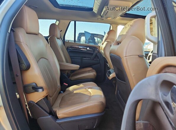 5GAKRCKD2GJ318448 2016 BUICK ENCLAVE Tan Вид задньої частини салону