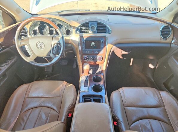 5GAKRCKD2GJ318448 2016 BUICK ENCLAVE Tan Вид панелі приладів