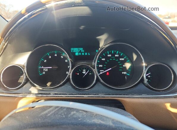 5GAKRCKD2GJ318448 2016 BUICK ENCLAVE Tan Вид щитка приладів