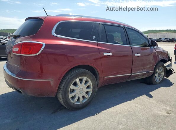 5GAKRCKD6HJ335349 2017 BUICK ENCLAVE Red Trasero derecho