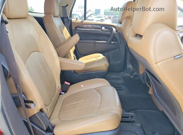 5GAKRCKD6HJ335349 2017 BUICK ENCLAVE Red Vista interior trasera