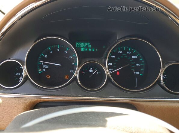 5GAKRCKD6HJ335349 2017 BUICK ENCLAVE Red Vista del cuadro de instrumentos