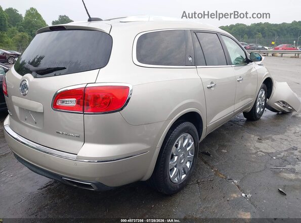 5GAKRCKD7GJ261311 2016 BUICK ENCLAVE Gold Trasero derecho
