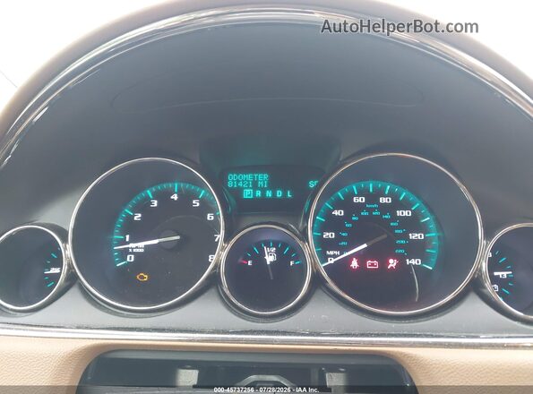 5GAKRCKD7GJ261311 2016 BUICK ENCLAVE Gold Vista de los asientos traseros