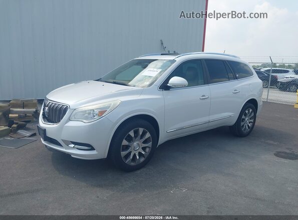 5GAKRCKD9GJ111152 2016 BUICK ENCLAVE White Передня ліва чверть