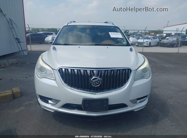 5GAKRCKD9GJ111152 2016 BUICK ENCLAVE White Вид щитка приладів