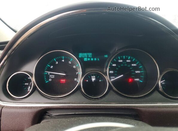 5GAKRCKD9GJ120899 2016 BUICK ENCLAVE White Вид щитка приладів