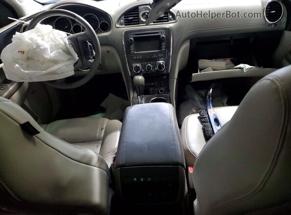 5GAKRCKD9GJ120997 2016 BUICK ENCLAVE White Առջևի վահանակի տեսք