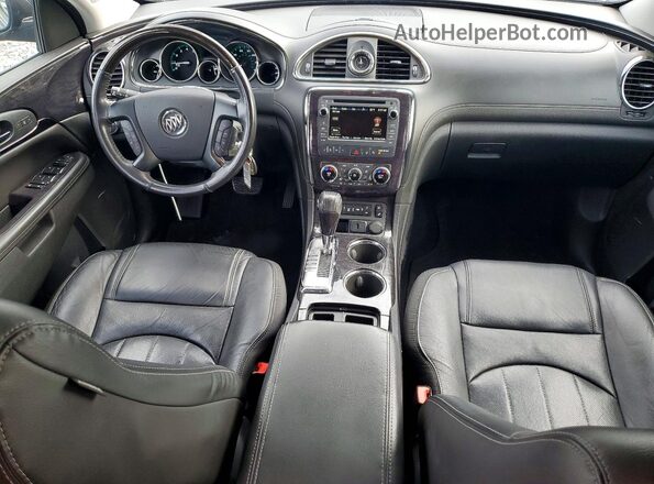 5GAKRCKDXGJ340021 2016 BUICK ENCLAVE Gray Dashboard view