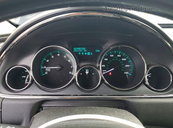 5GAKRCKDXGJ340021 2016 BUICK ENCLAVE Gray Instrument cluster view