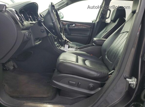 5GAKRCKDXGJ340021 2016 BUICK ENCLAVE Gray Front interior view