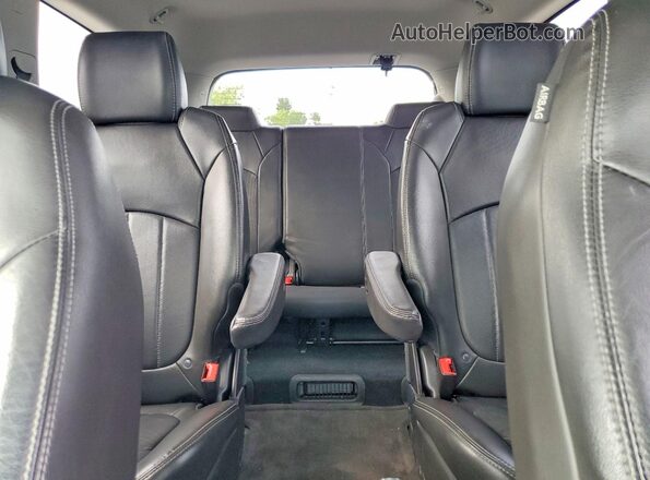 5GAKRCKDXGJ340021 2016 BUICK ENCLAVE Gray Rear seats view