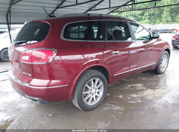 5GAKVBKD0GJ266324 2016 BUICK ENCLAVE Red უკანა მარჯვენა